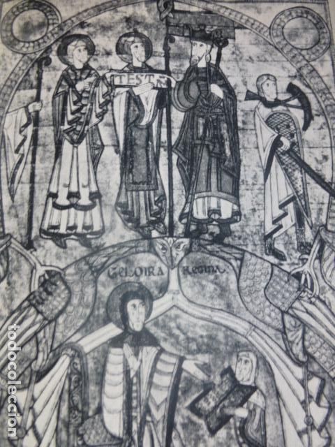 Sammelleidenschaft Papier: OVIEDO ASTURIAS CATEDRAL DETALLE ANTIGUA LAMINA HUECOGRABADO
