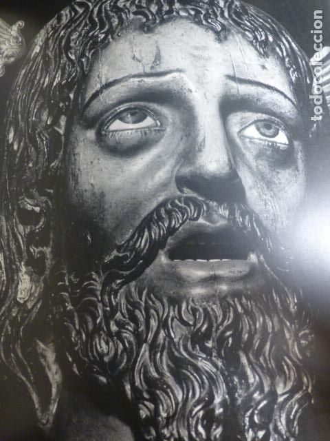 Coleccionismo: VALLADOLID SEMANA SANTA CRISTO ANTIGUA LAMINA HUECOGRABADO 26 X 31 CMTS