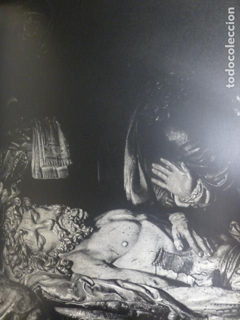 Colecionismo: VALLADOLID SEMANA SANTA PIEDAD JUAN DE JUNI ANTIGUA LAMINA HUECOGRABADO 26 X 31 CMTS