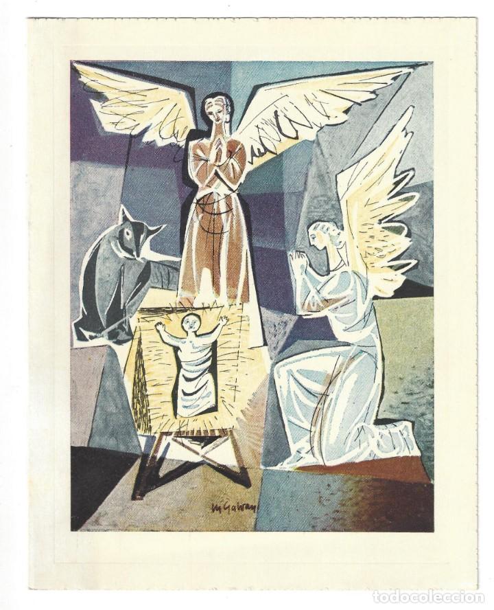 Coleccionismo: FELICITACI&Oacute;N NAVIDAD- HOTEL GREDOS. ORTIZ. MADRID- (A&Ntilde;OS 50-60)