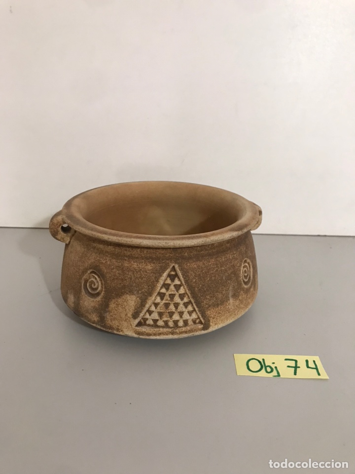Coleccionismo: RECIPIENTE TIPO ARCILLA - Foto 1
