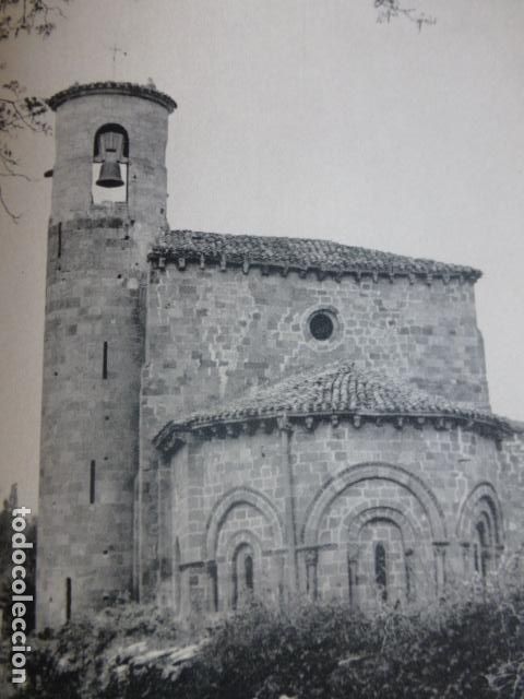 Coleccionismo: SAN MARTIN DE ELINES CANTABRIA COLEGIATA ANTIGUA LAMINA HUECOGRABADO