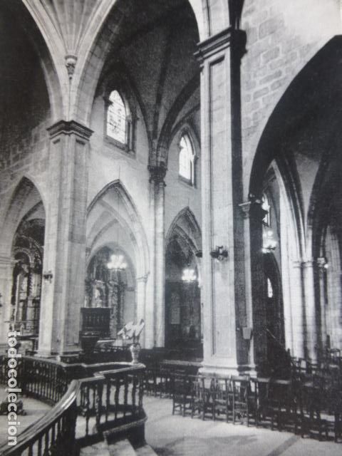 Colecionismo: SANTANDER CANTABRIA CATEDRAL ANTIGUA LAMINA HUECOGRABADO