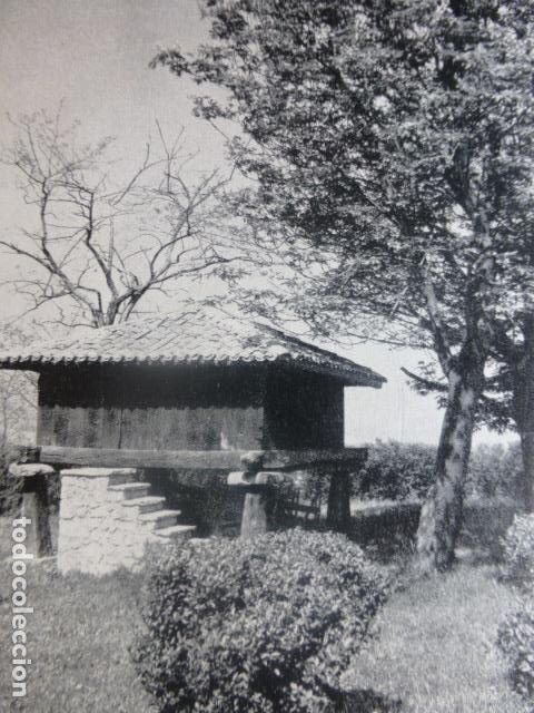 Colecionismo: MURIEDAS CANTABRIA CASA MUSEO DE VELARDE HORREO ANTIGUA LAMINA HUECOGRABADO