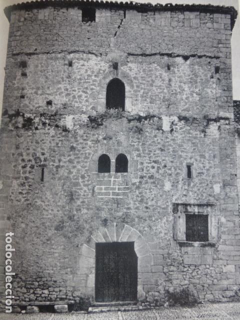 Coleccionismo: SANTILLANA DEL MAR CANTABRIA TORRE DEL MERINO ANTIGUA LAMINA HUECOGRABADO