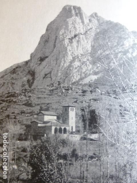 Coleccionismo: LEBE&Ntilde;A CANTABRIA IGLESIA DE SANTA MARIA ANTIGUA LAMINA HUECOGRABADO