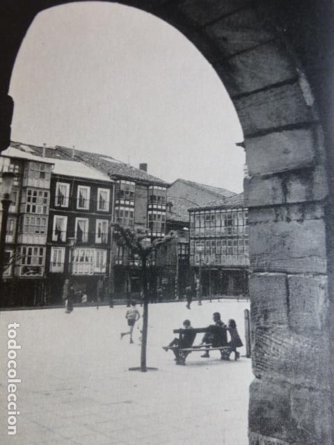 Coleccionismo: REINOSA CANTABRIA PLAZA MAYOR ANTIGUA LAMINA HUECOGRABADO