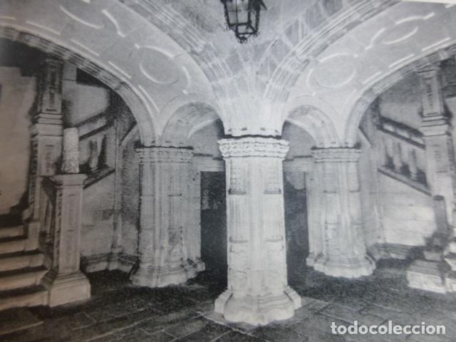 Collezionismo: VILLACARRIEDO CANTABRIA PALACIO DE SO&Ntilde;ANES ANTIGUA LAMINA HUECOGRABADO