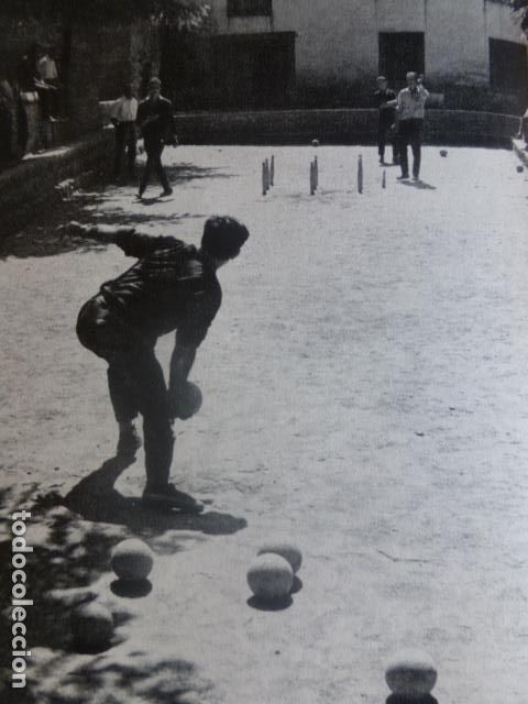 Collezionismo: CAMALE&Ntilde;O CANTABRIA JUEGO DE BOLOS ANTIGUA LAMINA HUECOGRABADO