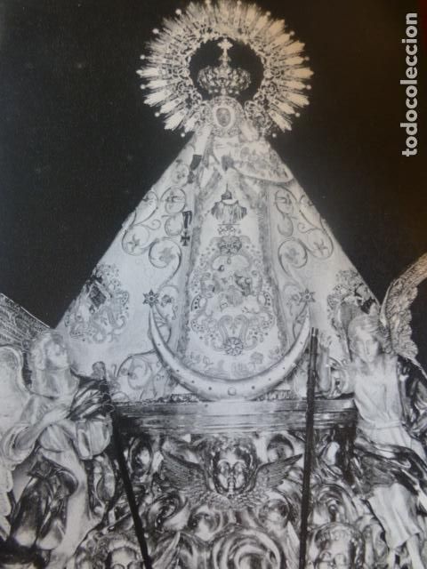 Collezionismo: ALBACETE VIRGEN DE LOS LLANOS ANTIGUA LAMINA HUECOGRABADO