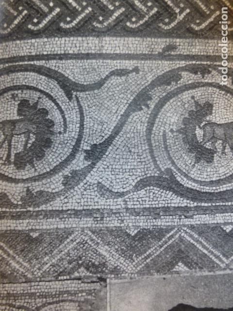 Collezionismo: ALBACETE MOSAICO ROMANO DE HELLIN ANTIGUA LAMINA HUECOGRABADO