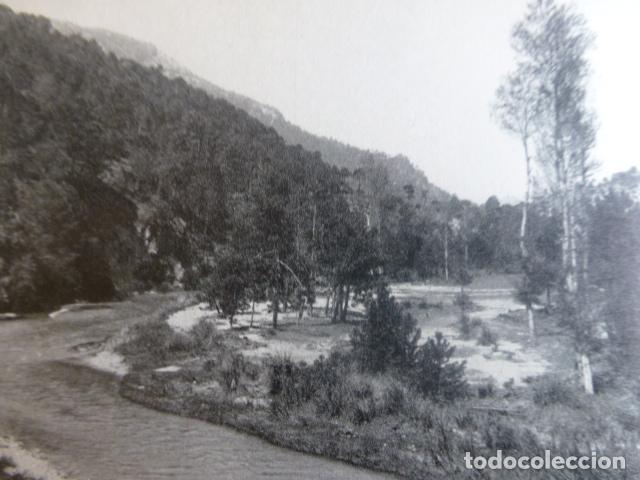 Colecionismo: ALBACETE EL RIO MUNDO ANTIGUA LAMINA HUECOGRABADO