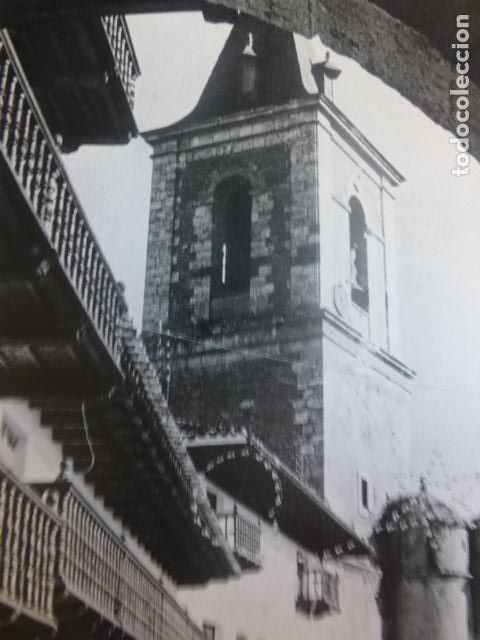 Coleccionismo: TARAZONA DE LA MANCHA ALBACETE PLAZA MAYOR ANTIGUA LAMINA HUECOGRABADO