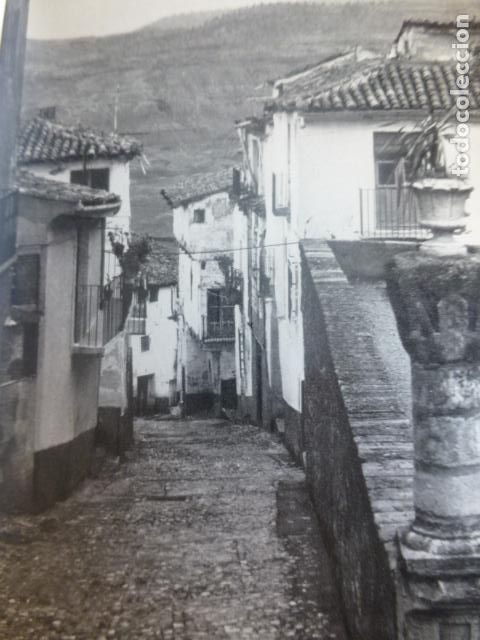 Collezionismo: ALCARAZ ALBACETE UNA CALLE ANTIGUA LAMINA HUECOGRABADO