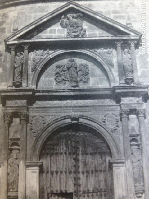Colecionismo: YESTE ALBACETE IGLESIA DE LA ASUNCION ANTIGUA LAMINA HUECOGRABADO