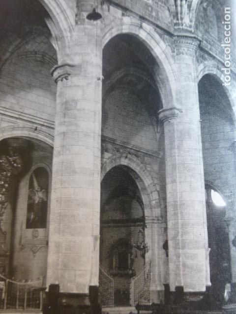 Colecionismo: HELLIN ALBACETE IGLESIA DE LA ASUNCION ANTIGUA LAMINA HUECOGRABADO