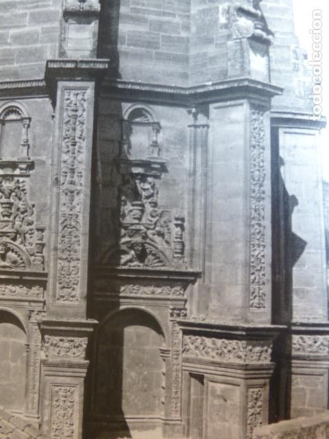 Colecionismo: CHINCHILLA ALBACETE IGLESIA DE SANTA MARIA DEL SALVADOR ANTIGUA LAMINA HUECOGRABADO
