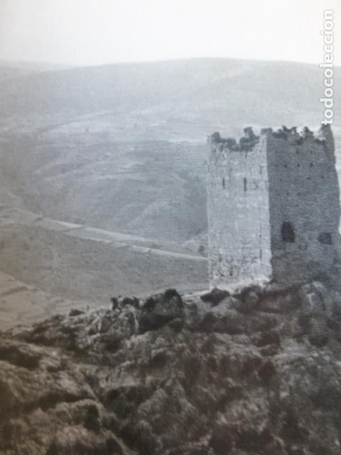Colecionismo: NERPIO ALBACETE TORRE DE VIZCABLE ANTIGUA LAMINA HUECOGRABADO