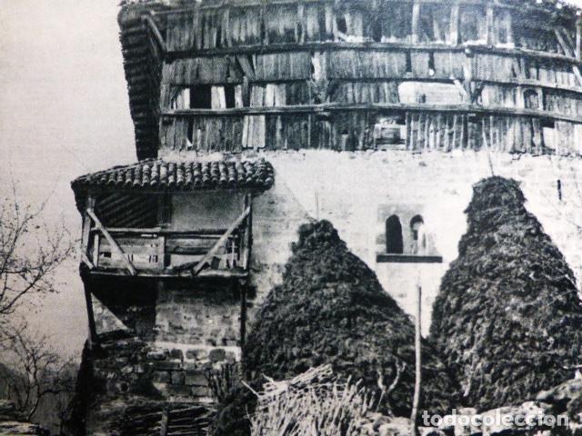 Coleccionismo: ARRAYOZ VALLE DEL BAZTAN NAVARRA VIVIENDA ANTIGUA LAMINA HUECOGRABADO