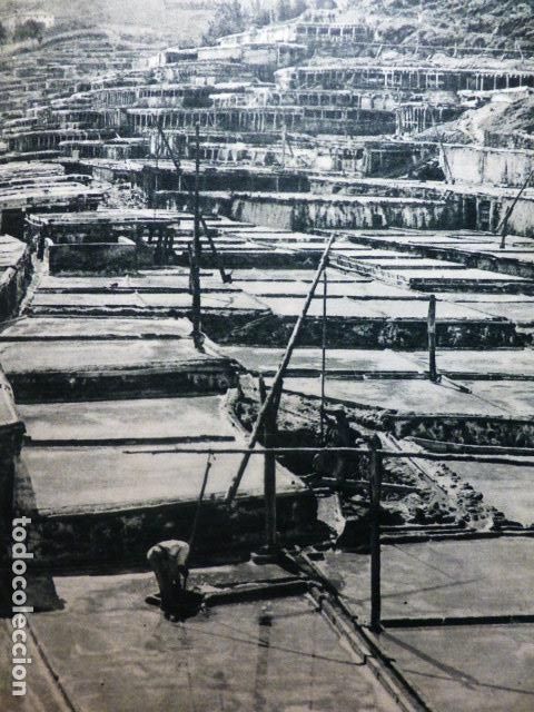 Coleccionismo: A&Ntilde;ANA ALAVA LAS SALINAS ANTIGUA LAMINA HUECOGRABADO