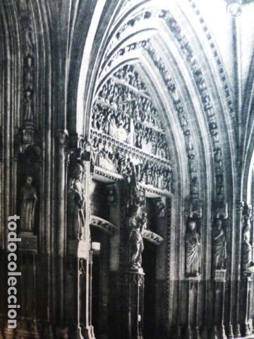 Coleccionismo: VITORIA ALAVA PORTICO SANTA MARIA ANTIGUA LAMINA HUECOGRABADO