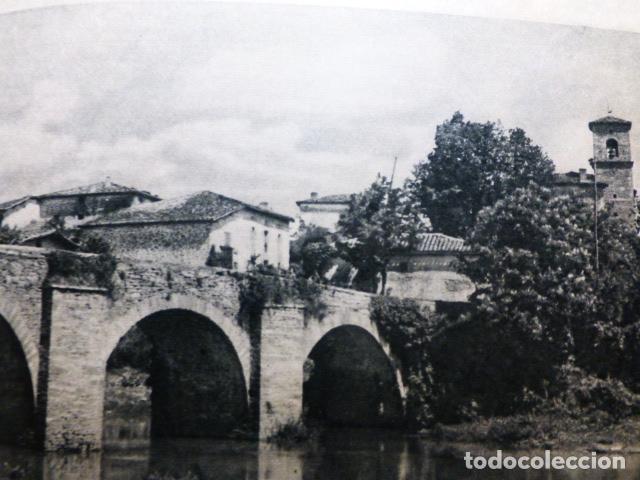 Coleccionismo: DURANA ALAVA PUENTE ANTIGUA LAMINA HUECOGRABADO