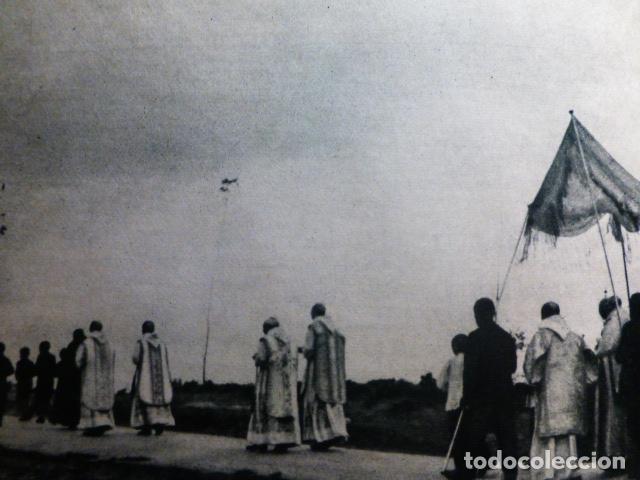 Collecting paper: ESTIBALIZ ALAVA PROCESION ANTIGUA LAMINA HUECOGRABADO