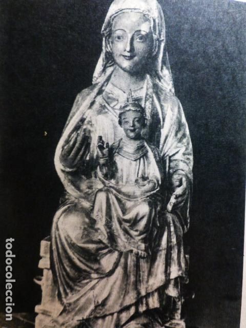 Coleccionismo: ESTELLA NAVARRA VIRGEN DEL PUY ANTIGUA LAMINA HUECOGRABADO