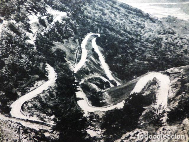 Coleccionismo: OLAZAGUTIA NAVARRA SIERRA DE URBASA ANTIGUA LAMINA HUECOGRABADO