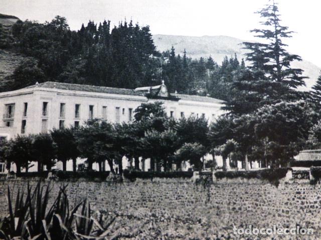 Coleccionismo: CESTONA GUIPUZCOA BALNEARIO ANTIGUA LAMINA HUECOGRABADO