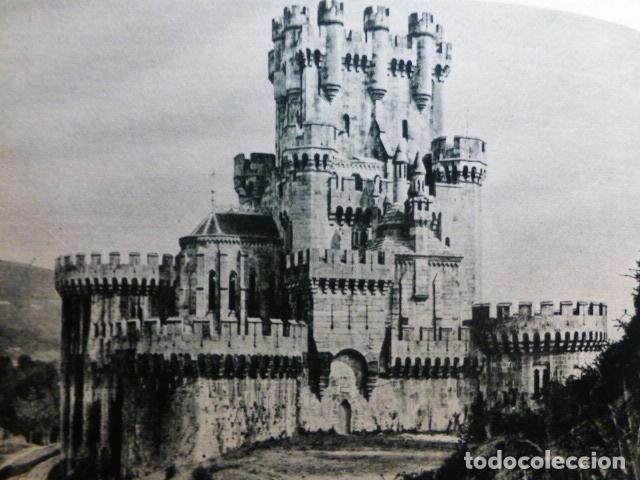 Coleccionismo: BRUTON VIZCAYA CASTILLO ANTIGUA LAMINA HUECOGRABADO