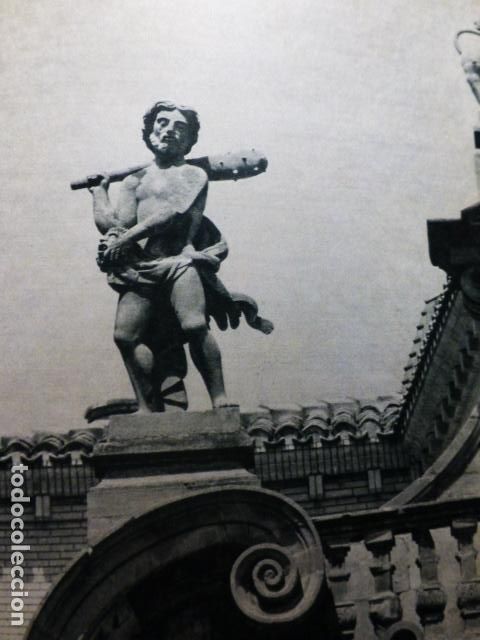 Collecting paper: PAMPLONA NAVARRA SALVAJE DEL AYUNTAMIENTO ANTIGUA LAMINA HUECOGRABADO