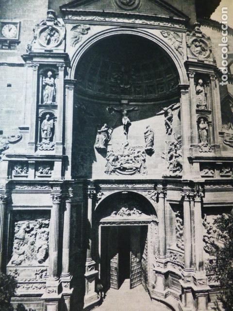 Collezionismo: VIANA NAVARRA SANTA MARIA ANTIGUA LAMINA HUECOGRABADO