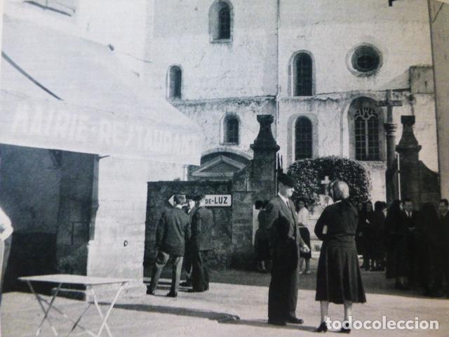 Coleccionismo: SARA PAIS VASCO FRANCES DETALLE URBANO ANTIGUA LAMINA HUECOGRABADO