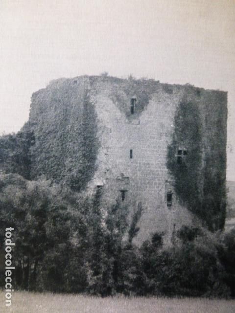 Coleccionismo: CASTILLO DE LOS BRUJOS PAIS VASCO FRANCES ANTIGUA LAMINA HUECOGRABADO