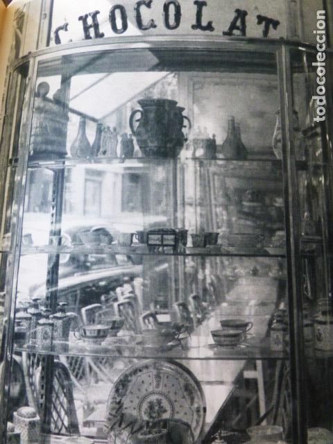 Collezionismo: BAYONA PAIS VASCO FRANCES ESCAPARATE CHOCOLATERIA ANTIGUA LAMINA HUECOGRABADO