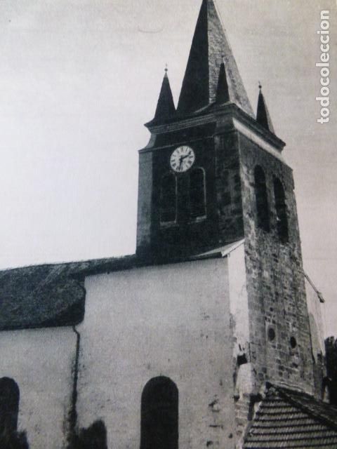 Collezionismo: SAINT JEAN LE VIEUX PAIS VASCO FRANCES IGLESIA ANTIGUA LAMINA HUECOGRABADO