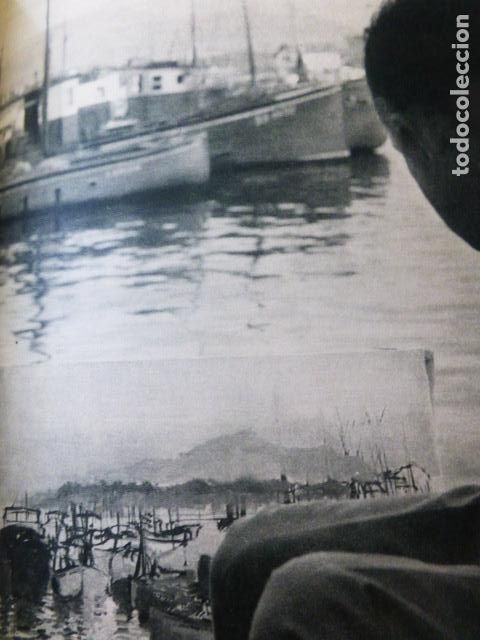 Collezionismo: PAIS VASCO PUERTO ANTIGUA LAMINA HUECOGRABADO