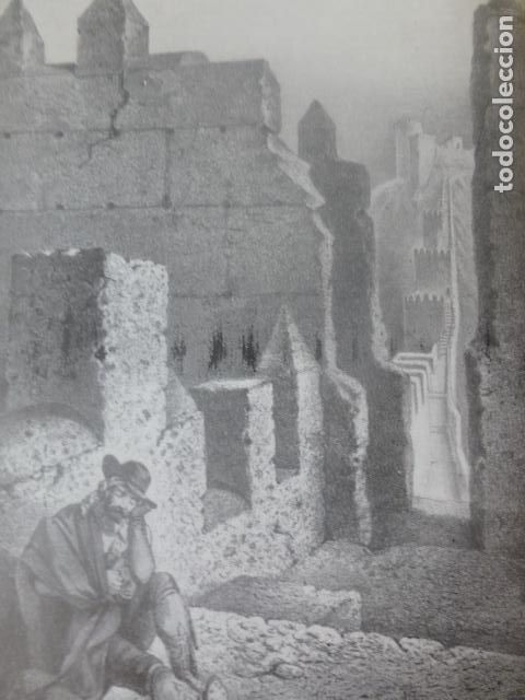 Colecionismo: ALMERIA ALCAZABA ANTIGUA LAMINA HUECOGRABADO A&Ntilde;OS 40