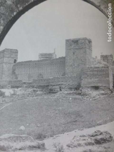 Colecionismo: ALCALA DE GUADAIRA SEVILLA CASTILLO ANTIGUA LAMINA HUECOGRABADO A&Ntilde;OS 40