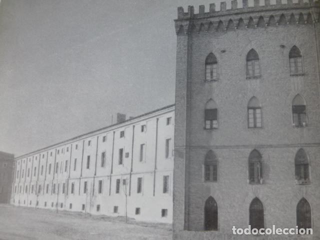 Collectionnisme: ZARAGOZA LA ALJAFERIA ANTIGUA LAMINA HUECOGRABADO A&Ntilde;OS 40