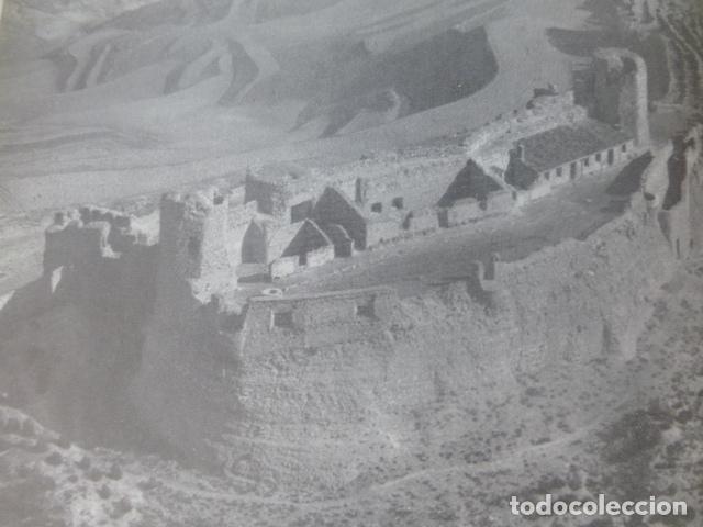 Colecionismo: CALATAYUD ZARAGOZA CASTILLO ANTIGUA LAMINA HUECOGRABADO A&Ntilde;OS 40
