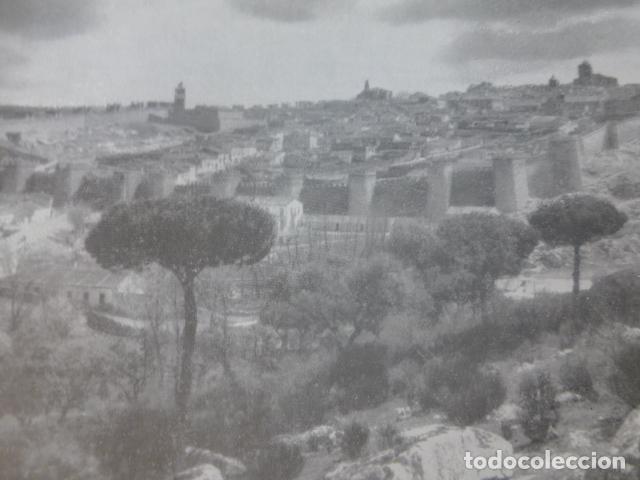 Colecionismo: AVILA VISTA DE LA CIUDAD ANTIGUA LAMINA HUECOGRABADO A&Ntilde;OS 40