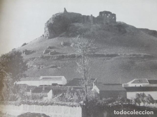 Colecionismo: MONTIEL CIUDAD REAL CASTILLO ANTIGUA LAMINA HUECOGRABADO A&Ntilde;OS 40