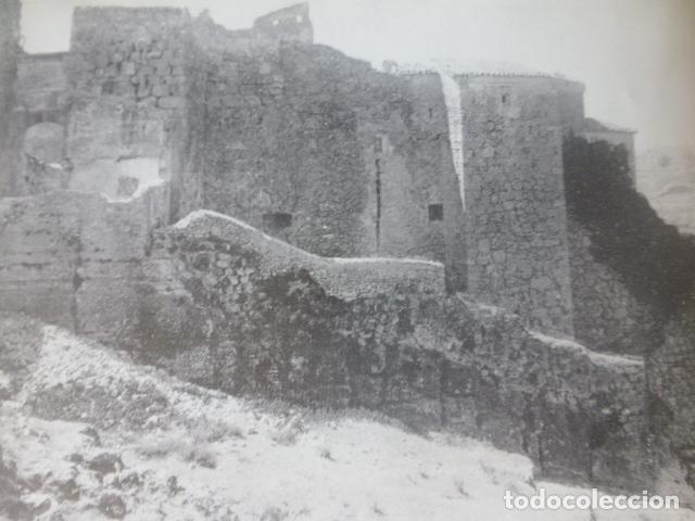 Collecting paper: CUENCA CASTILLO ANTIGUA LAMINA HUECOGRABADO A&Ntilde;OS 40