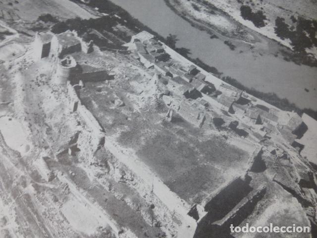 Coleccionismo: ZORITA DE LOS CANES GUADALAJARA CASTILLO ANTIGUA LAMINA HUECOGRABADO A&Ntilde;OS 40