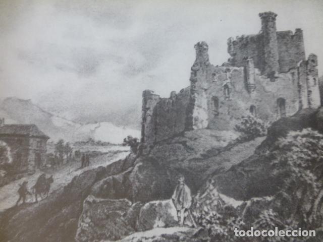 Collectionnisme: TORIJA GUADALAJARA CASTILLO ANTIGUA LAMINA HUECOGRABADO A&Ntilde;OS 40