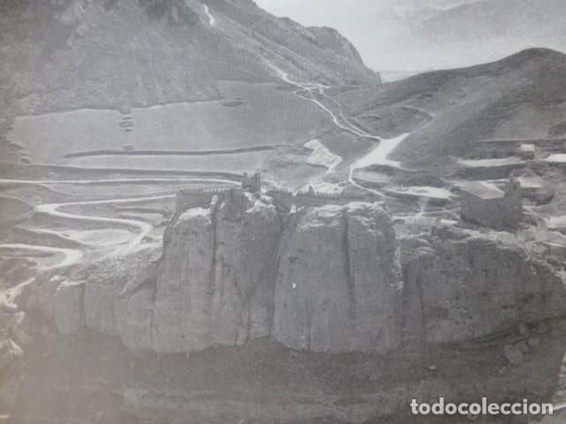 Coleccionismo: CLAVIJO LA RIOJA CASTILLO ANTIGUA LAMINA HUECOGRABADO A&Ntilde;OS 40