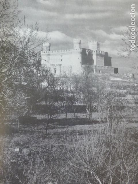 Collectionnisme: MANZANARES EL REAL MADRID CASTILLO ANTIGUA LAMINA HUECOGRABADO A&Ntilde;OS 40
