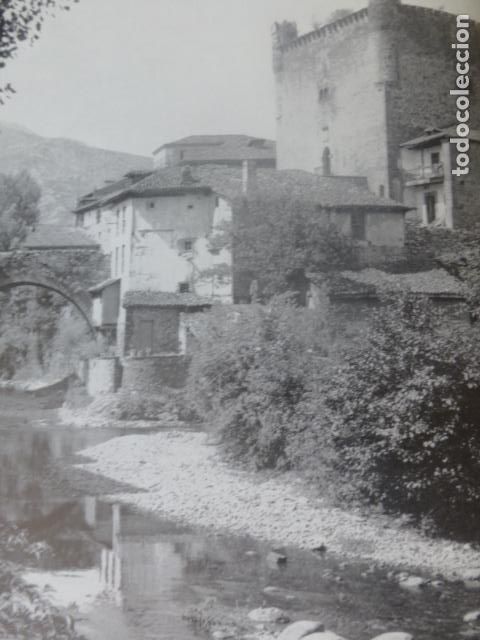 Colecionismo: POTES CANTABRIA TORREON ANTIGUA LAMINA HUECOGRABADO A&Ntilde;OS 40